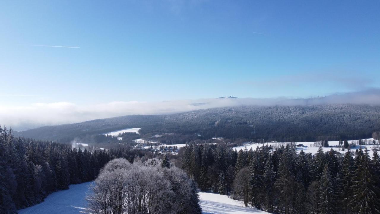 Pension Aura Spicak, Nektere Pokoje Se Saunou Железна-Руда Экстерьер фото